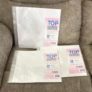 MBI top loading scrapbook refill pack (3)